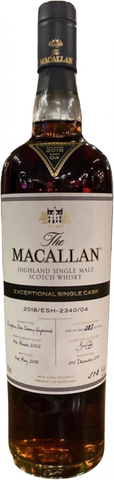 Macallan 2018/ESH-2340/04