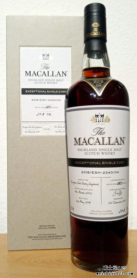 Macallan 2018/ESH-2340/04