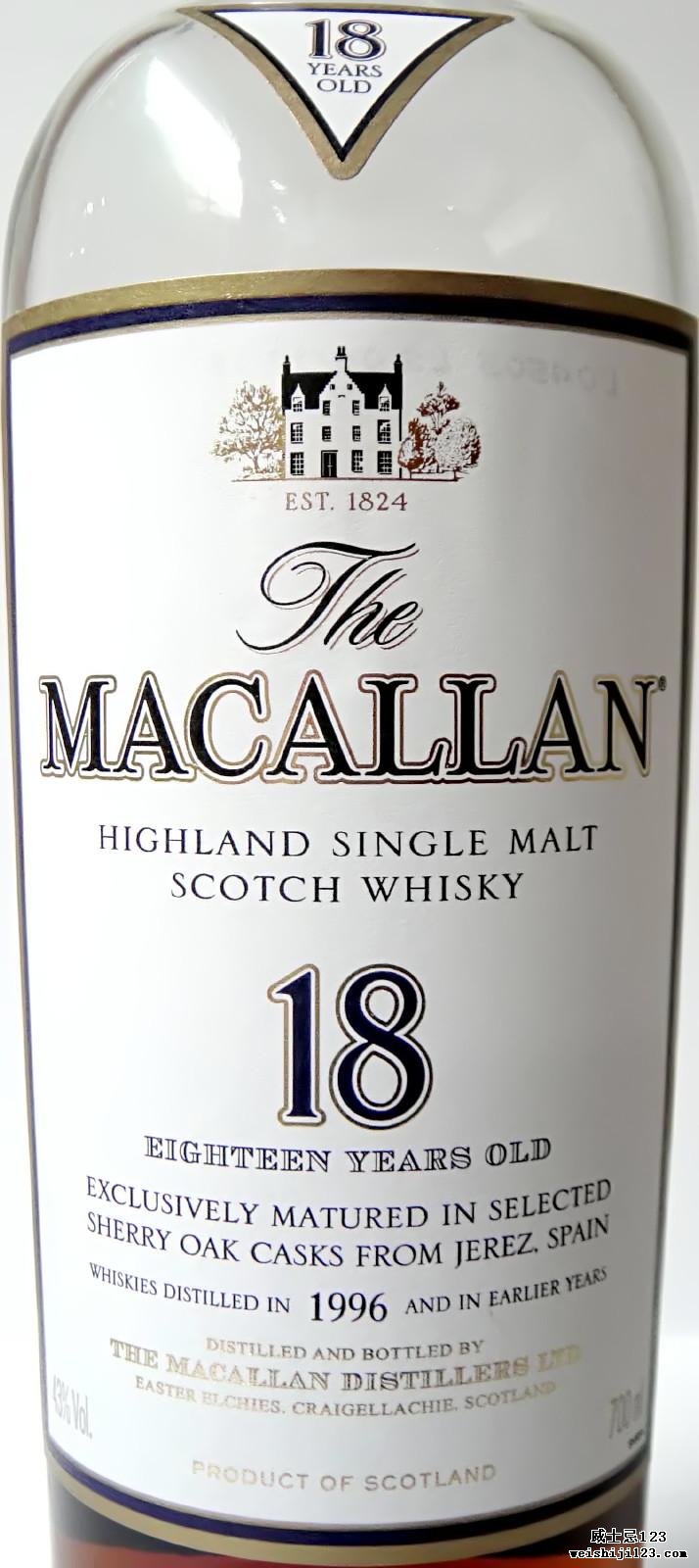 Macallan 1996