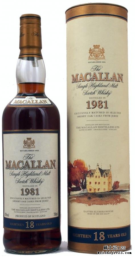 Macallan 1981
