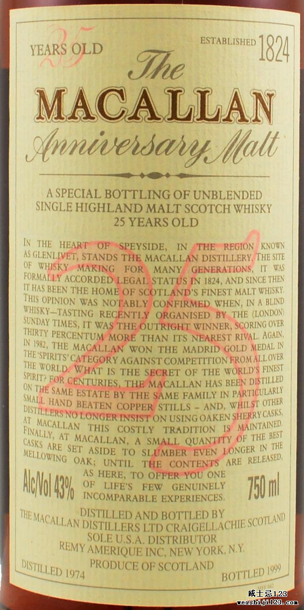 Macallan 1974