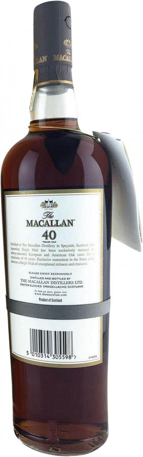 Macallan 40-year-old