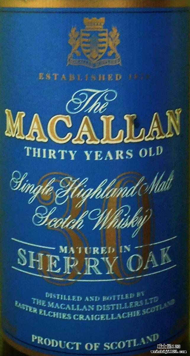 Macallan 30-year-old