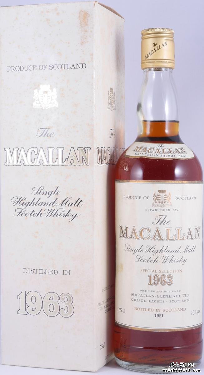 Macallan 1963