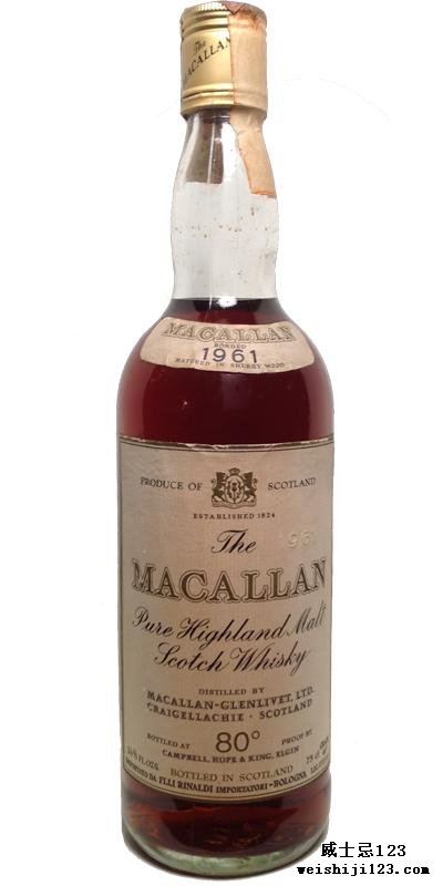 Macallan 1961