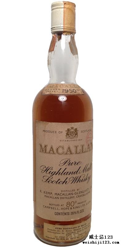 Macallan 1950