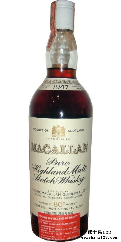 Macallan 1947