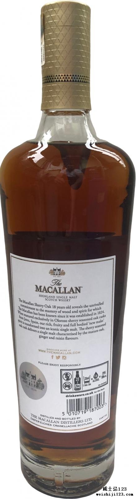 Macallan 18-year-old