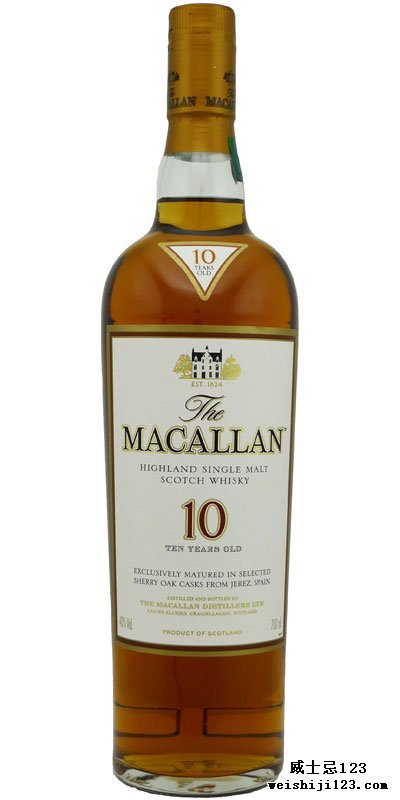 Macallan 10-year-old