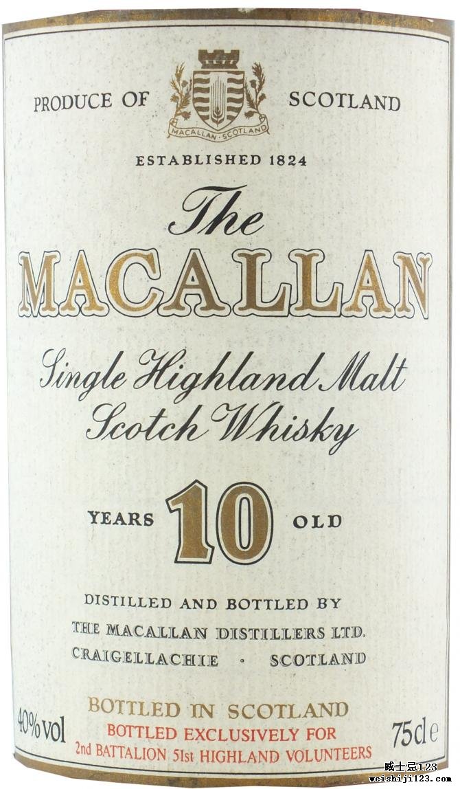 Macallan 10-year-old