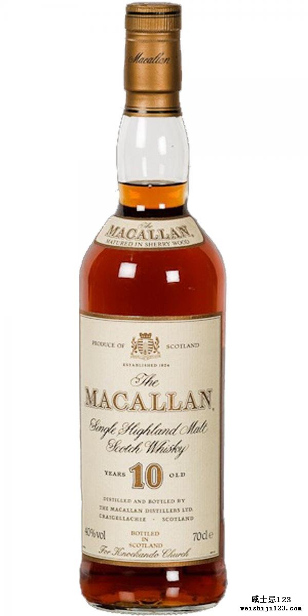 Macallan 10-year-old