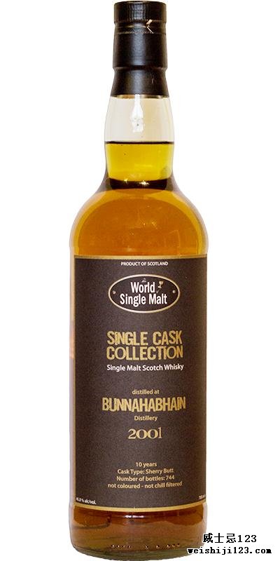 Bunnahabhain 2001 WSM