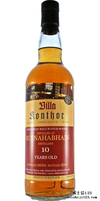 Bunnahabhain 2001 VK