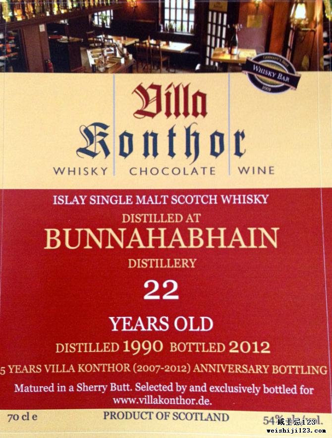 Bunnahabhain 1990 VK