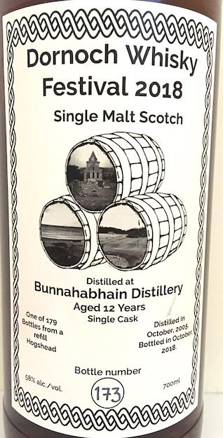 Bunnahabhain 2005 UD