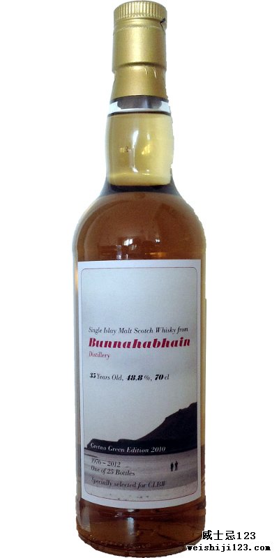 Bunnahabhain 1976 UD