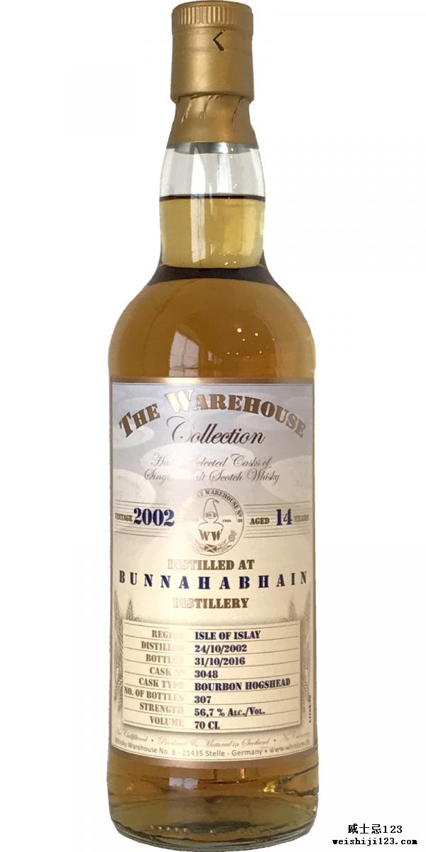 Bunnahabhain 2002 WW8