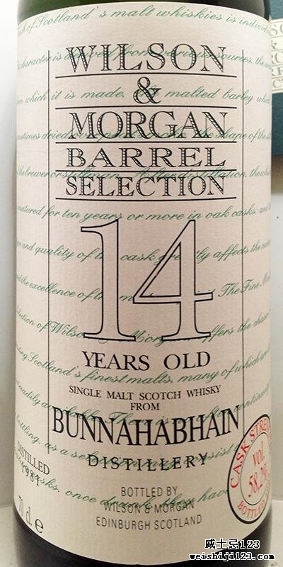 Bunnahabhain 1981 WM