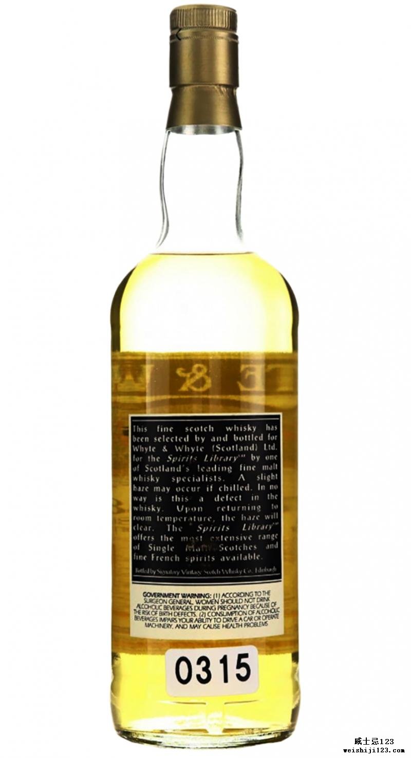 Bunnahabhain 1981 W&W