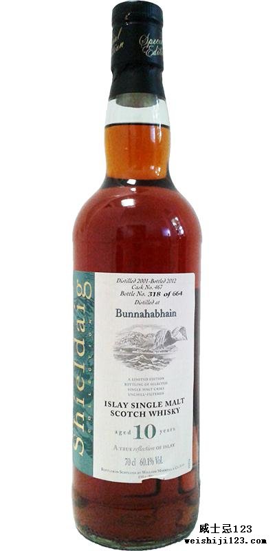 Bunnahabhain 2001 WM&C