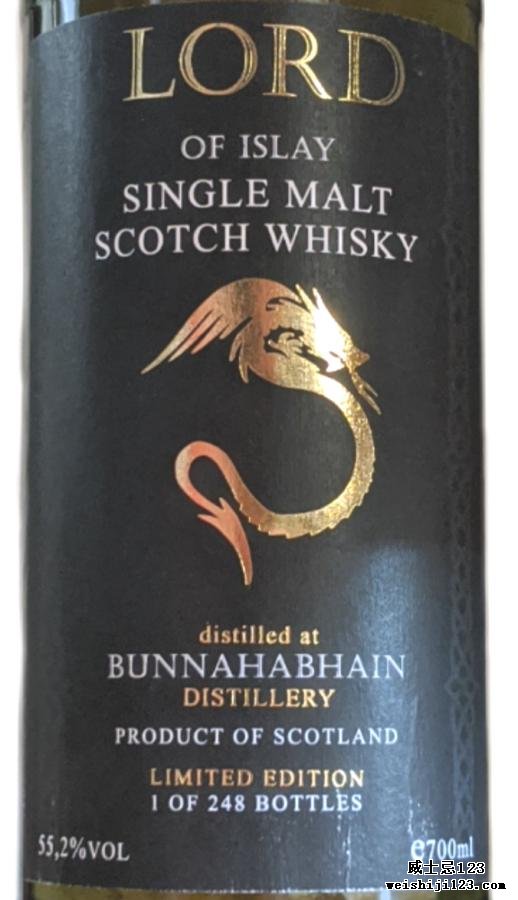 Bunnahabhain 2013 Whk