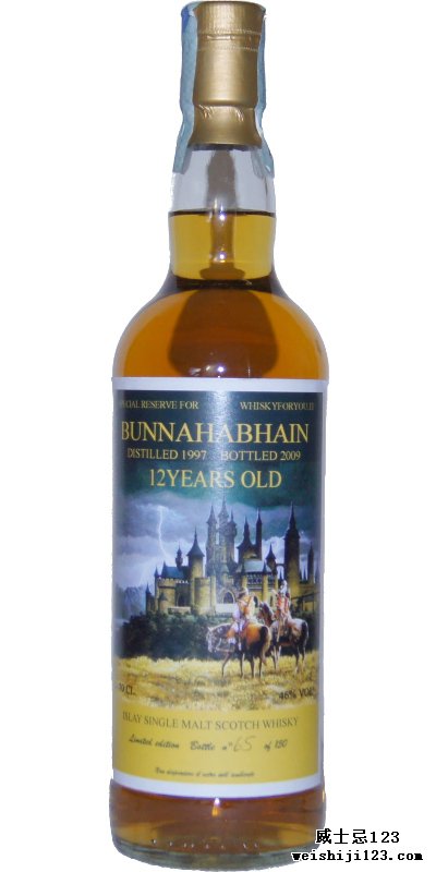 Bunnahabhain 1997 WFY