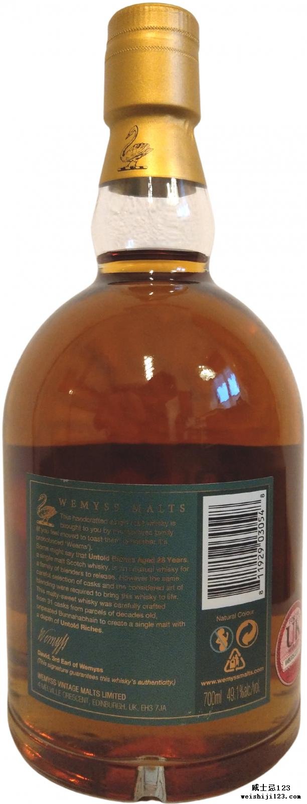 Bunnahabhain 28-year-old Wy