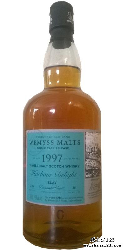 Bunnahabhain 1997 Wy