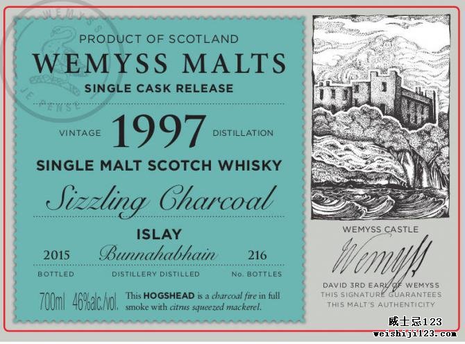 Bunnahabhain 1997 Wy