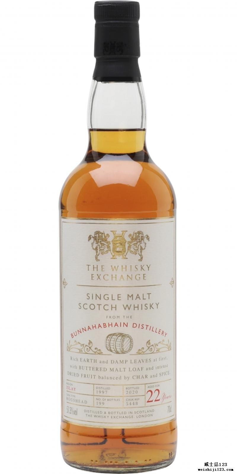 Bunnahabhain 1997 TWEx