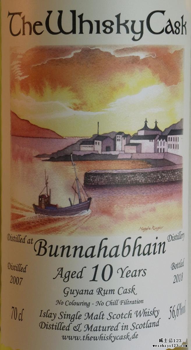 Bunnahabhain 2007 TWC