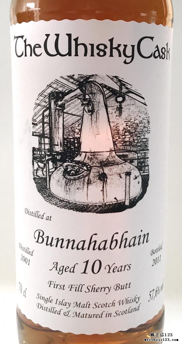 Bunnahabhain 2001 TWC