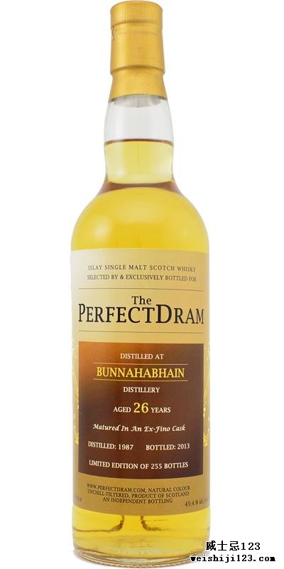 Bunnahabhain 1987 TWA