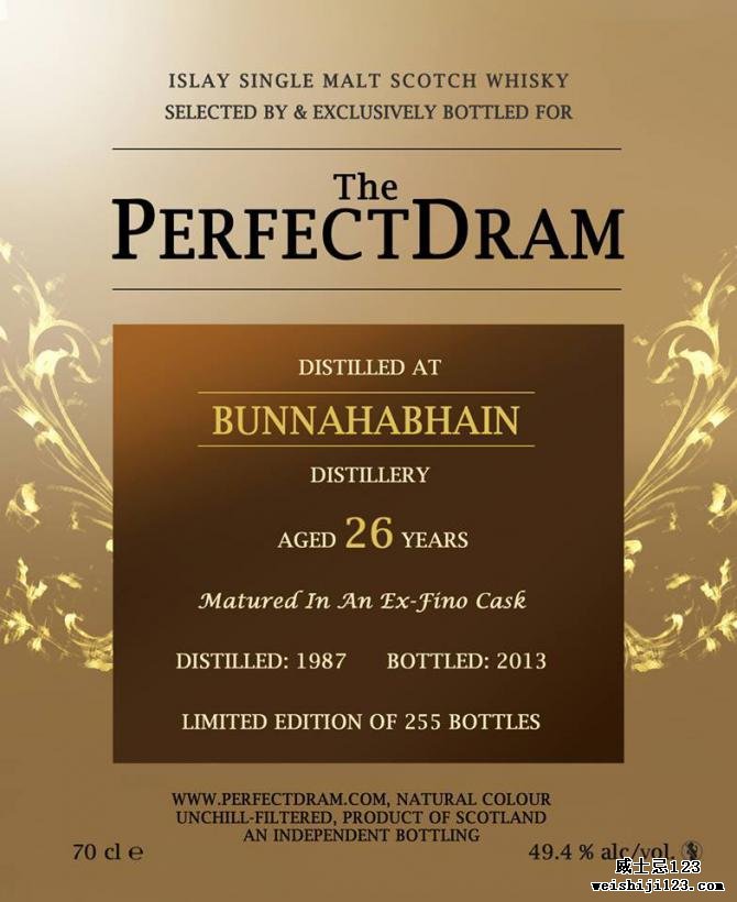 Bunnahabhain 1987 TWA