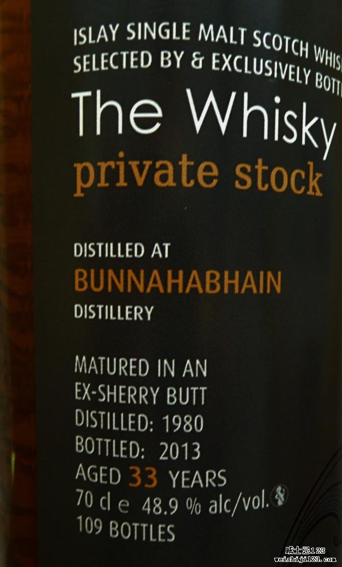 Bunnahabhain 1980 TWA