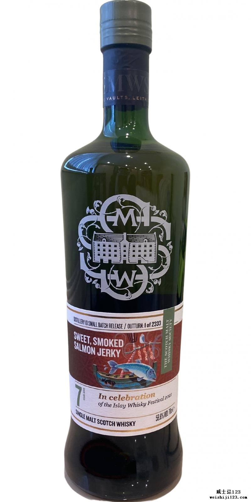 Bunnahabhain 2013 SMWS Distillery 10 Small Batch Release