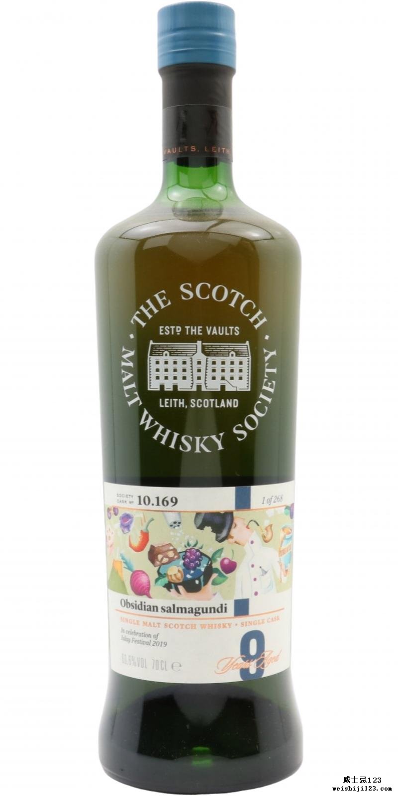 Bunnahabhain 2008 SMWS 10.169