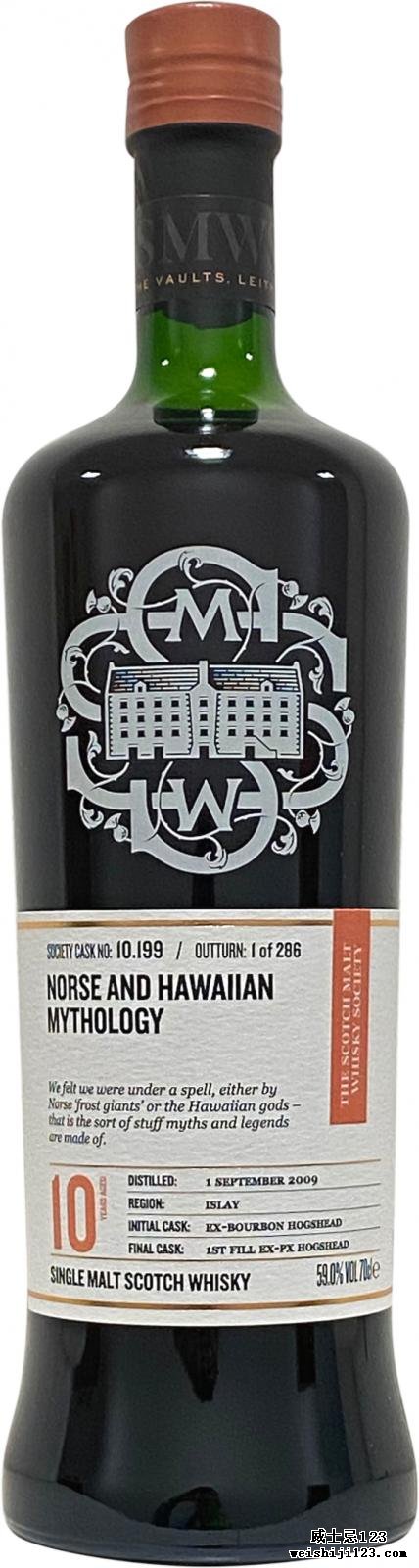 Bunnahabhain 2009 SMWS 10.199