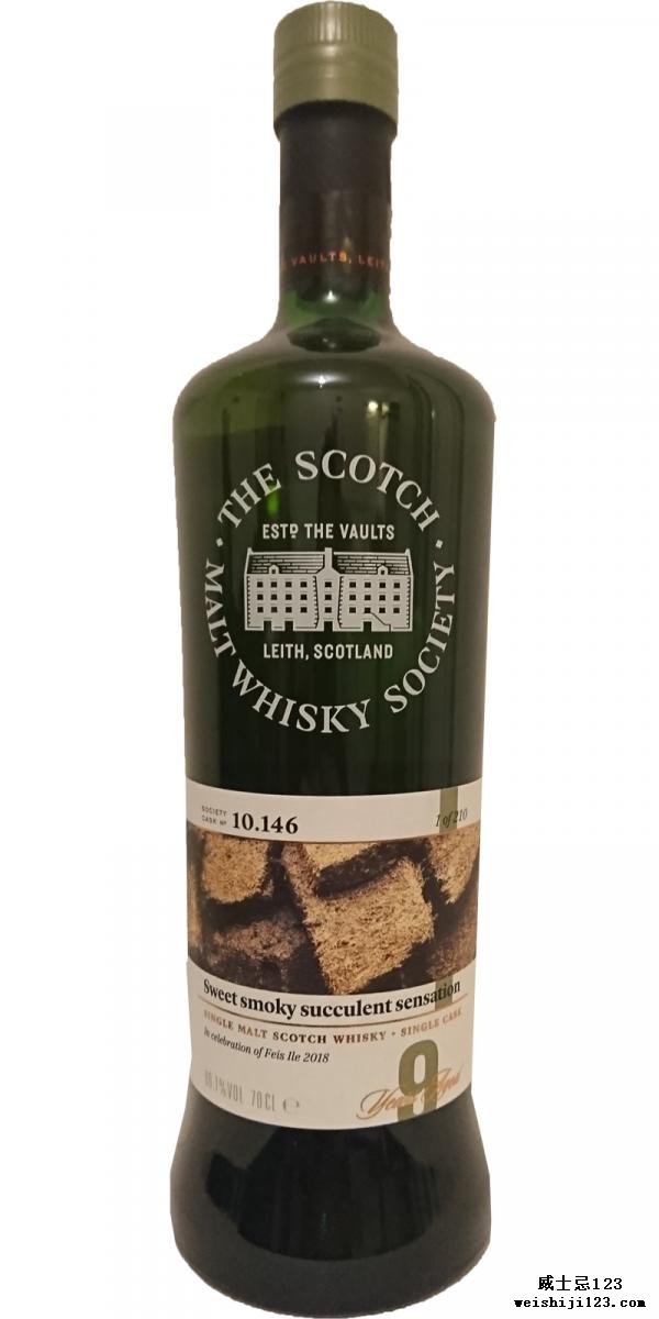 Bunnahabhain 2008 SMWS 10.146