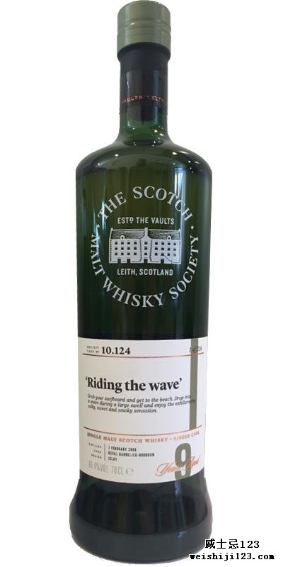 Bunnahabhain 2008 SMWS 10.124