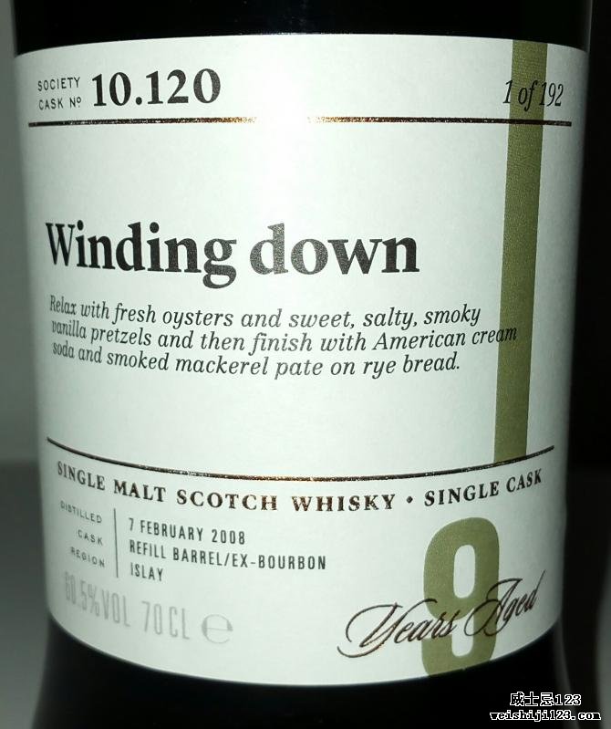 Bunnahabhain 2008 SMWS 10.120