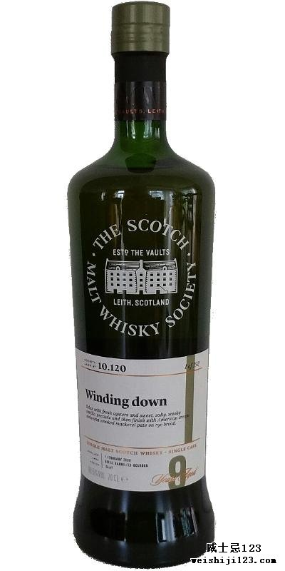 Bunnahabhain 2008 SMWS 10.120