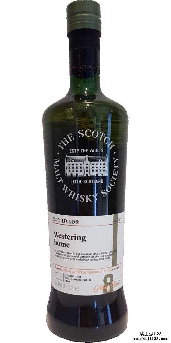 Bunnahabhain 2008 SMWS 10.109