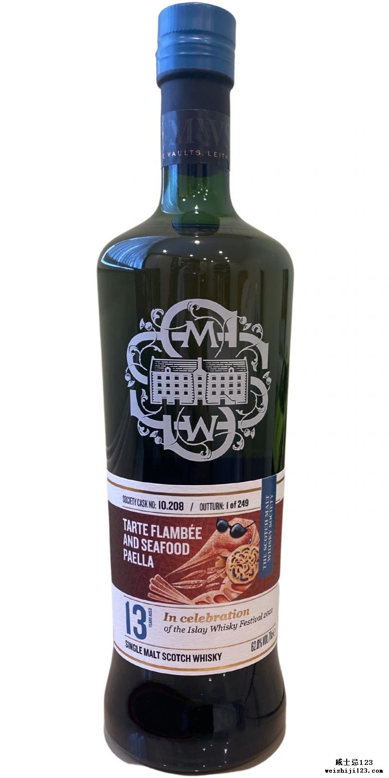 Bunnahabhain 2007 SMWS 10.208