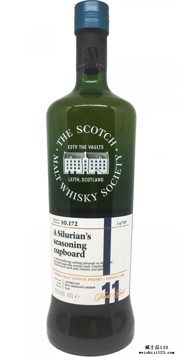 Bunnahabhain 2007 SMWS 10.172