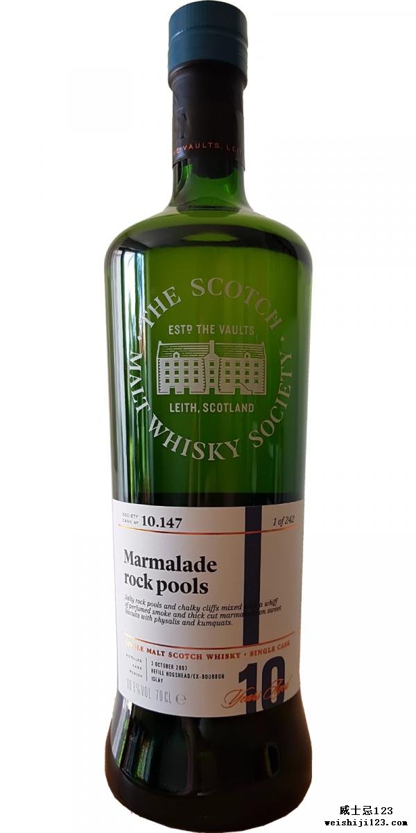 Bunnahabhain 2007 SMWS 10.147