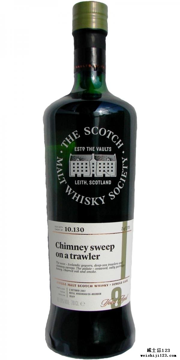 Bunnahabhain 2007 SMWS 10.130