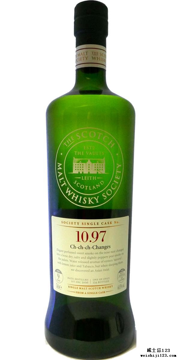 Bunnahabhain 2006 SMWS 10.97