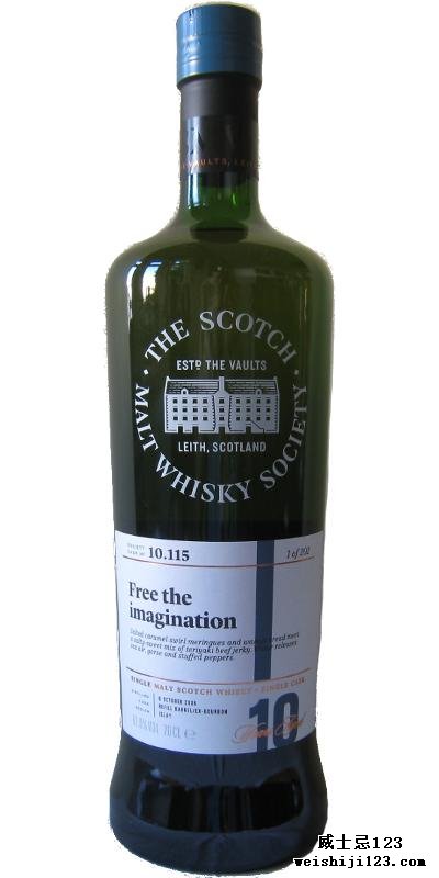 Bunnahabhain 2006 SMWS 10.115