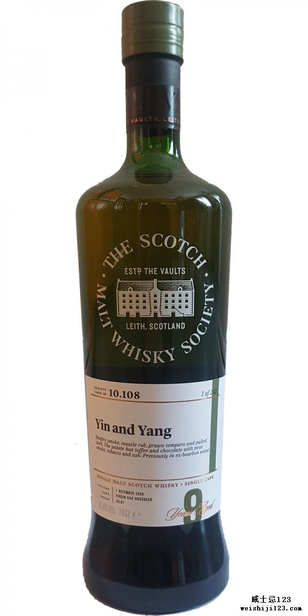 Bunnahabhain 2006 SMWS 10.108